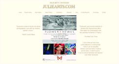 Desktop Screenshot of juliearts.com